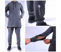 Мусульманский спортивный костюм №4 "SAHABA", серый